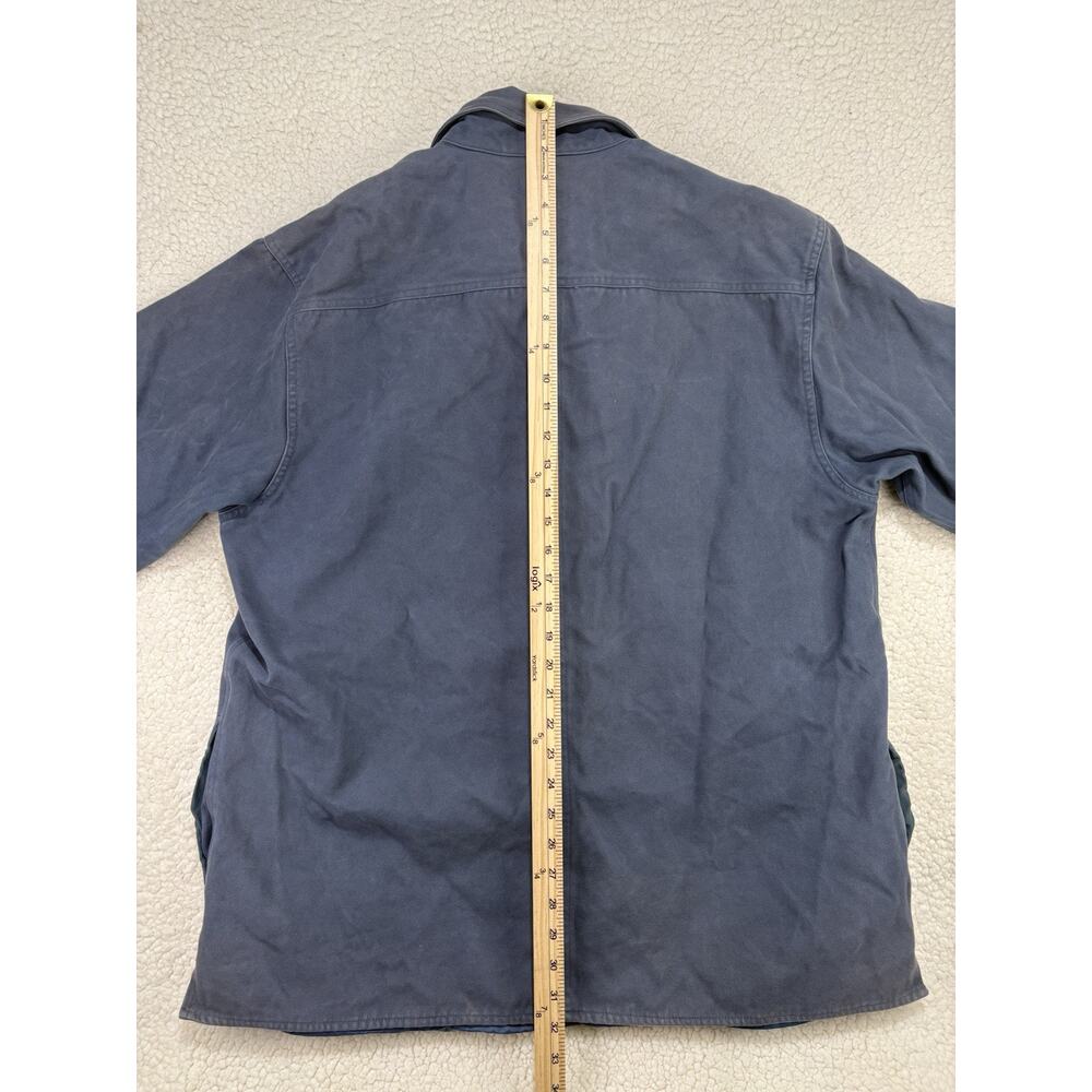 Vintage Levi Strauss Shirt Jacket Mens Large Shacket‎ Chamois Flannel Cotton - Picture 9 of 9